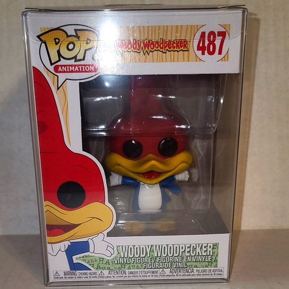 Funko Other - *Mint* Woody Woodpecker Funko Pop w/soft cover